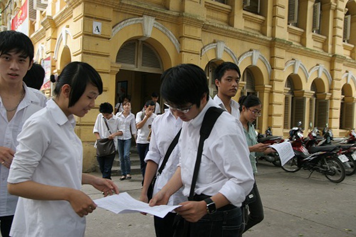 Các sĩ tử đã sẵn sàng cho kỳ thi&nbsp;tốt nghiệp.&nbsp;Ảnh: TM