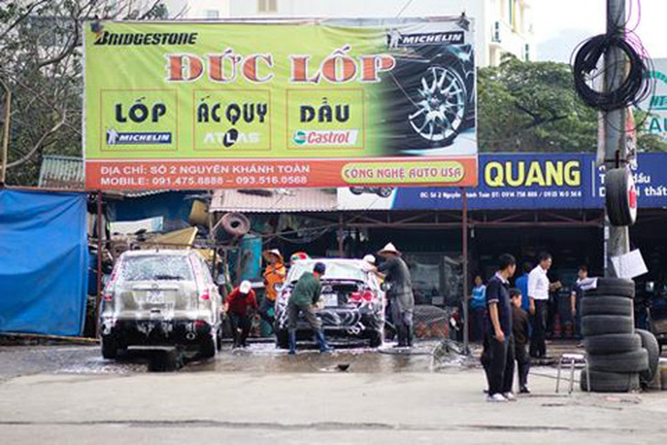 cắt tóc, rửa xe, cuối năm, Tết
