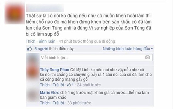 fan cuồng, Sơn Tùng MTP, Hoài Lâm, Mỹ Linh
