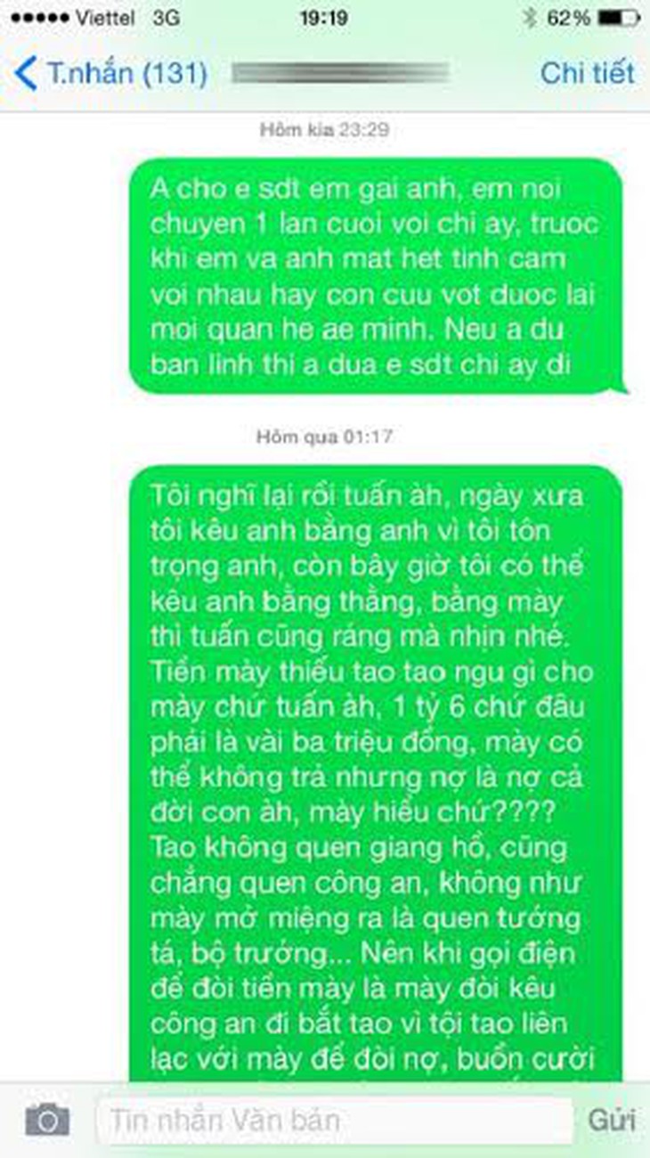 Vĩnh Thụy, tố, chồng Quỳnh Nga, trốn nợ, 1,6 tỷ đồng