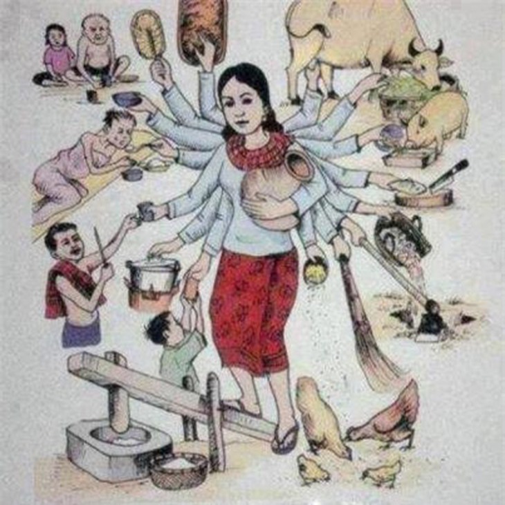 Những hình ảnh về mẹ làm rung động hàng vạn trái tim 6