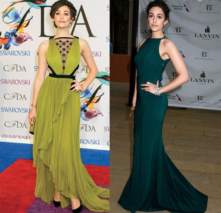 Diễn viên Emmy Rossum. Emma thần tượng phong cách của Cate Blanchett.