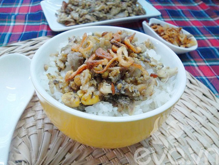 Thơm ngon xôi cá rô đồng bữa sáng - 9