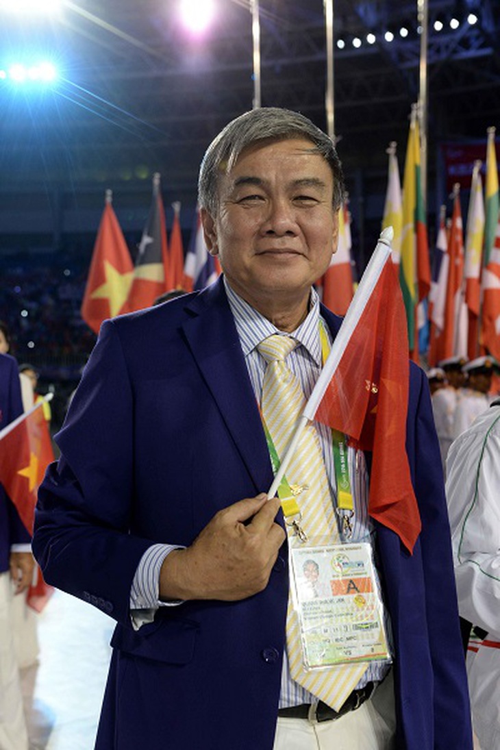 Trưởng đoàn Lâm Quang Thành.