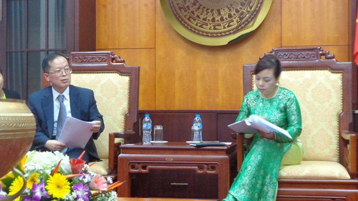 Bộ trưởng Y tế Nguyễn Thị Kim Tiến tiếp đoàn đoàn đại biểu Cơ quan Hợp tác Quốc tế Hàn Quốc (KOICA) do ông Chang Jae Yoon, Trưởng Đại diện KOICA dẫn đầu.