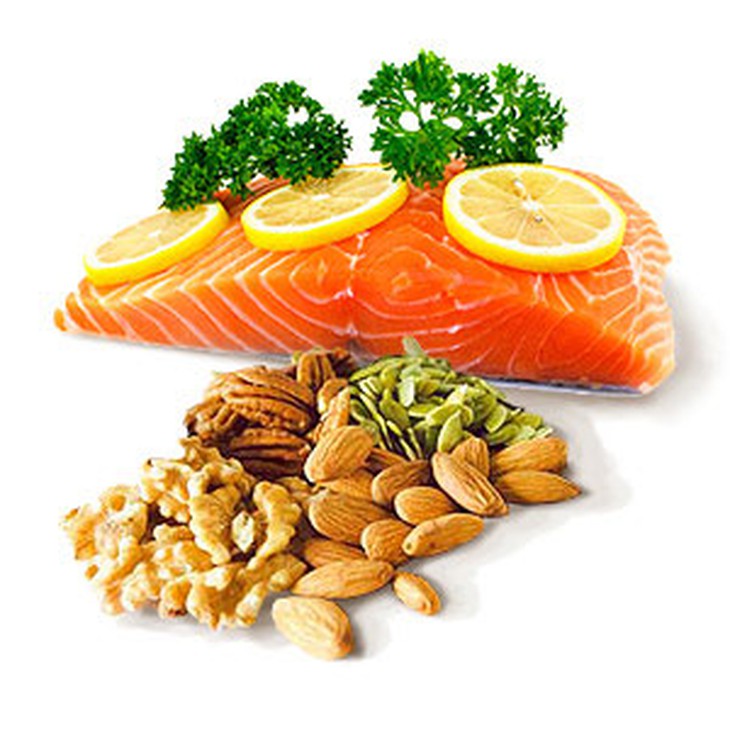 cá hồi hạnh nhân chống nắng