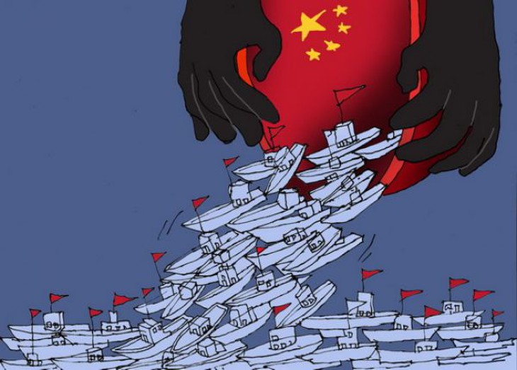 Trung Quốc ngày càng gia tăng hiện diện quân sự trên Biển Đông và Đông Á. Nguồn: Viet Nam News