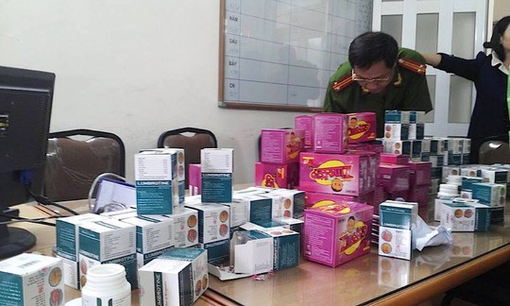 Số tấn dược giả bị cơ quan chức năng thu giữ