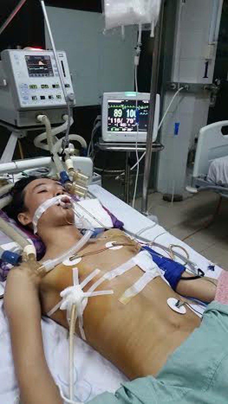 Bệnh nhân được cứu sống sau 3 giờ phẫu thuật với vết thương thấu tim, đe dọa tính mạng. Ảnh: BSCC