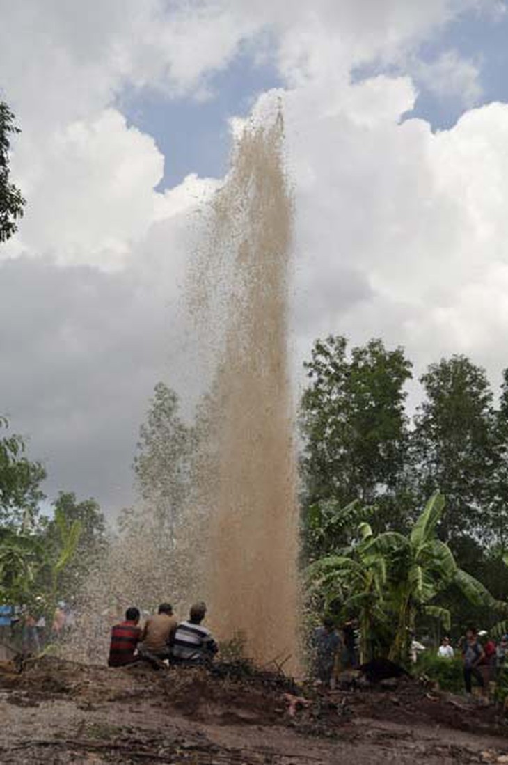 giếng khoan, mạch nước, Bà Rịa - Vũng Tàu, khô hạn, hiếm gặp