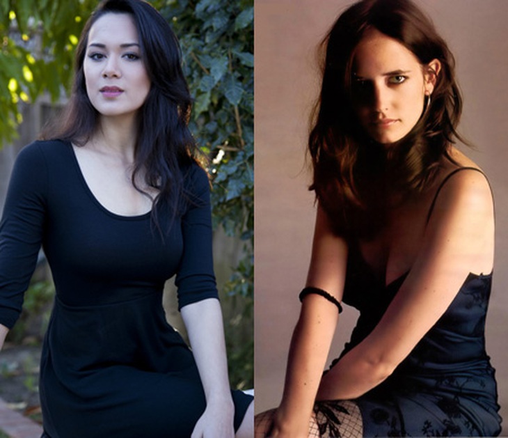 Samantha Jo đóng thế
cho Eva Green