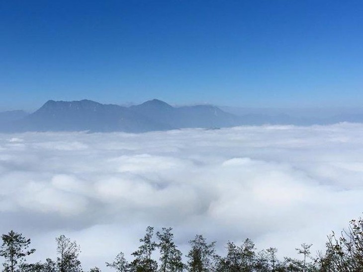 Tạo hóa của thiên nhiên đã sản sinh ra dòng sông mây đẹp me giữa núi rừng Tây Bắc.
