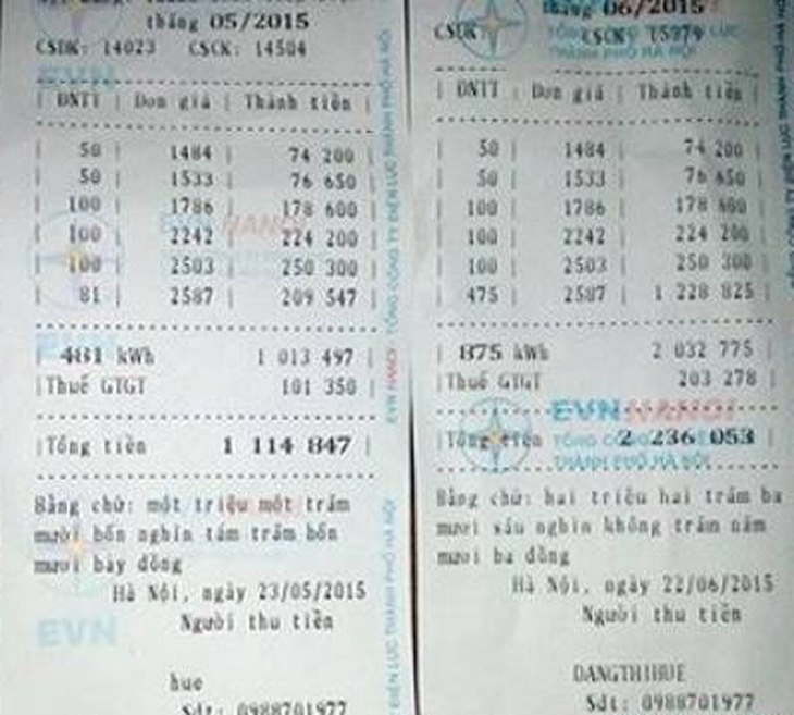Choáng váng tiền điện tăng gấp 8 lần: EVN cần giải quyết khiếu nại đàng hoàng hơn