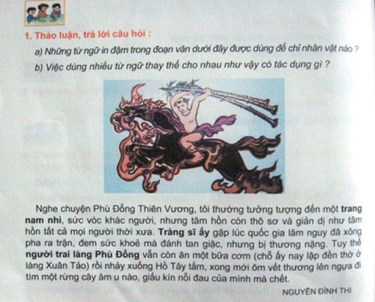 Những dị bản trong ấn phẩm giáo dục gây “bão” dư luận