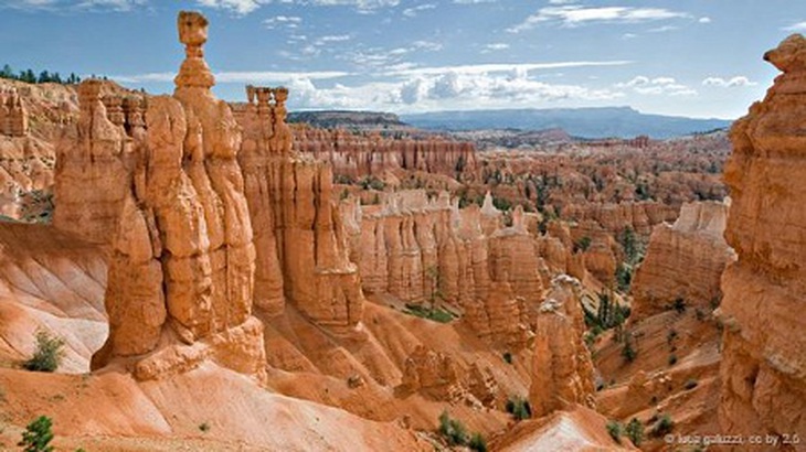 Công viên quốc gia
Bryce Canyon ở bang Utah, Mỹ:
