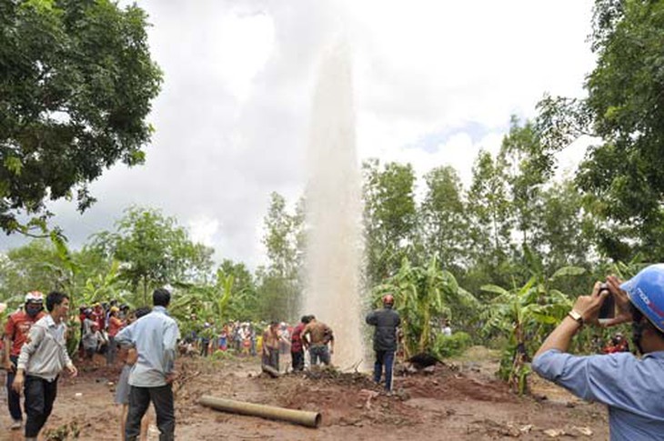 giếng khoan, mạch nước, Bà Rịa - Vũng Tàu, khô hạn, hiếm gặp
