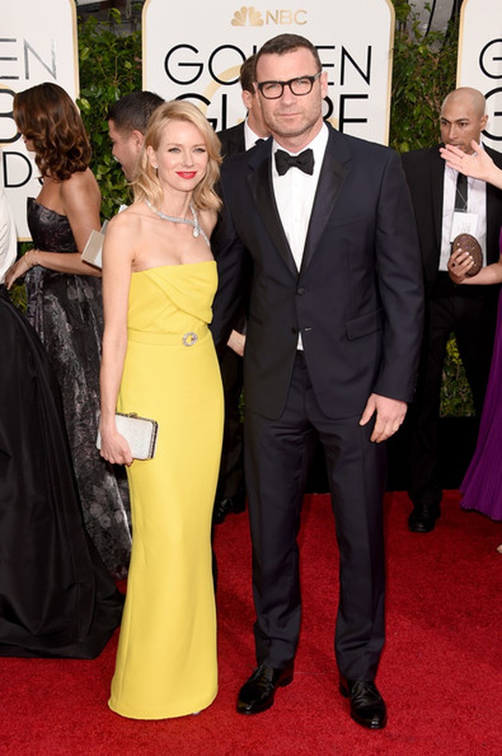 Naomi Watts sánh đôi bạn trai lâu năm Liev Schreiber