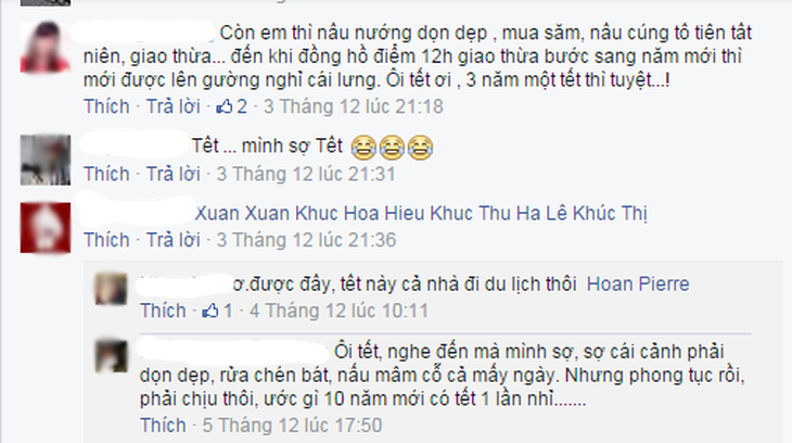 vui tết, phụ nữ Việt, sợ tết, Trang Hạ, vợ chồng, gia đình