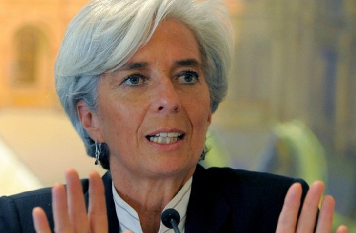 Giám đốc điều hành IMF Christine Lagarde. Ảnh: Reuters