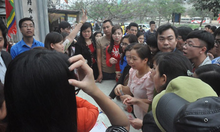 ông đồ, xin chữ, khai bút, đầu xuân, Chu Văn An