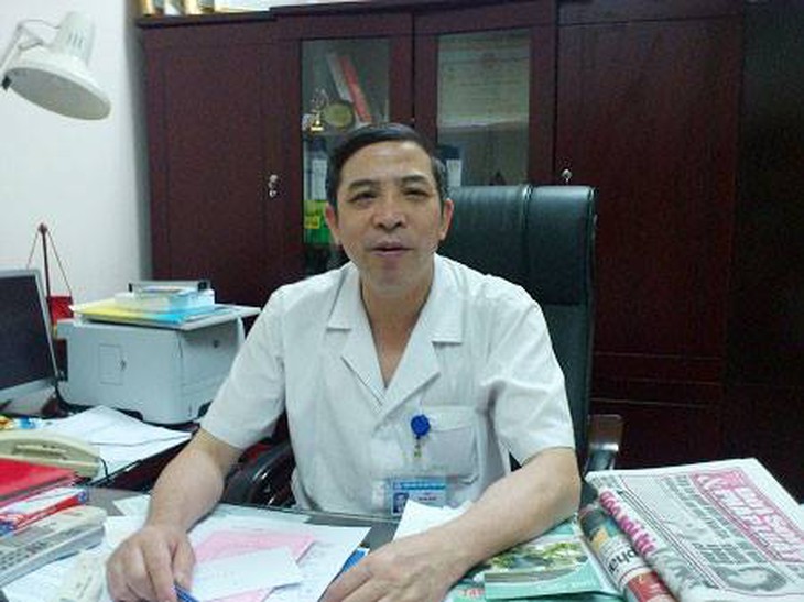 PGS.TS Vũ Bá Quyết - Giám đốc Bệnh viện Phụ Sản Trung ương 