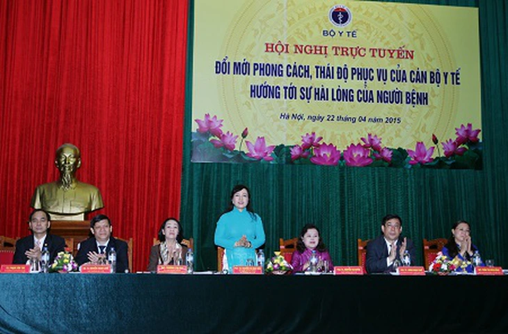 Đoàn Chủ tịch chủ trì Hội nghị. Ảnh TM