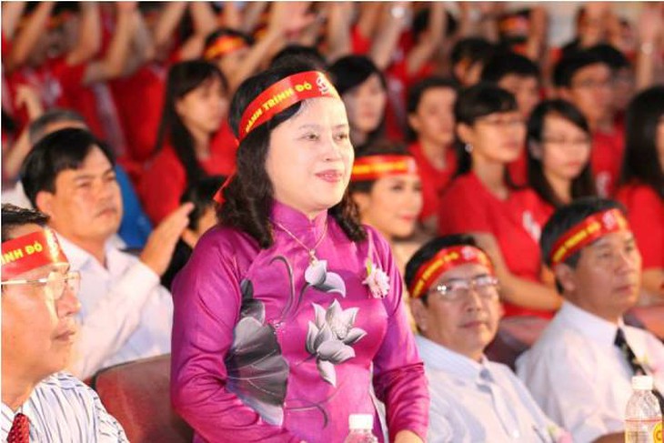 Thứ trưởng Bộ Y tế Nguyễn Thị Xuyên.