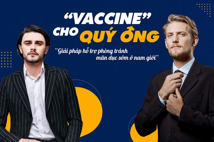 Quý ông cần “vaccine” gì để hỗ trợ phòng tránh mãn dục sớm? - Ảnh 2.