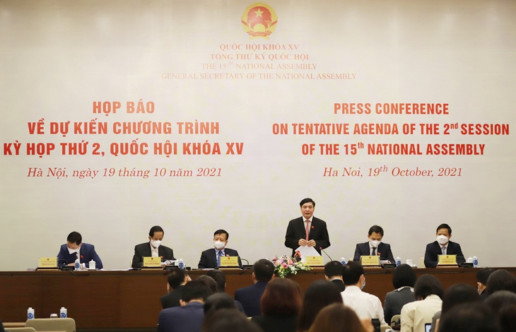 Kỳ họp thứ 2 – Quốc hội khóa XV họp trực tuyến 11 ngày, tập trung 6 ngày - Ảnh 2. Kỳ họp thứ 2 – Quốc hội khóa XV họp trực tuyến 11 ngày, tập trung 6 ngày - Ảnh 2.