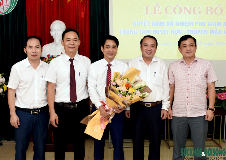 Nghệ An: Công bố quyết định bổ nhiệm Phó Giám đốc Trung tâm Huyết học - Truyền máu - Ảnh 6. Nghệ An: Công bố quyết định bổ nhiệm Phó Giám đốc Trung tâm Huyết học - Truyền máu - Ảnh 6.