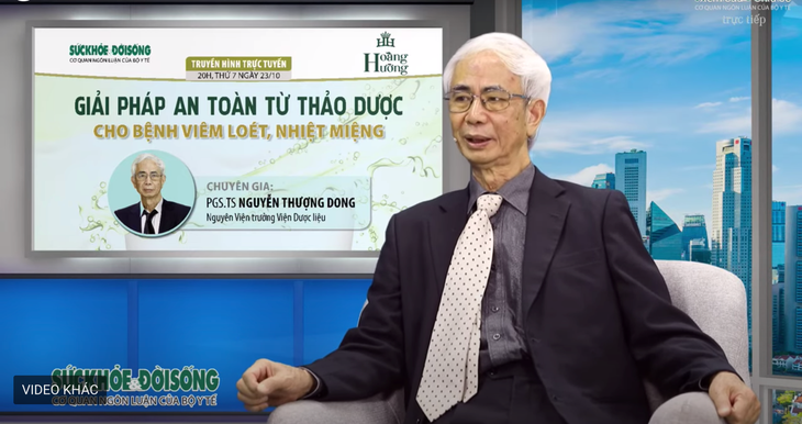 Hiệu quả của thảo dược tự nhiên trong điều trị viêm loét, nhiệt miệng - Ảnh 1.