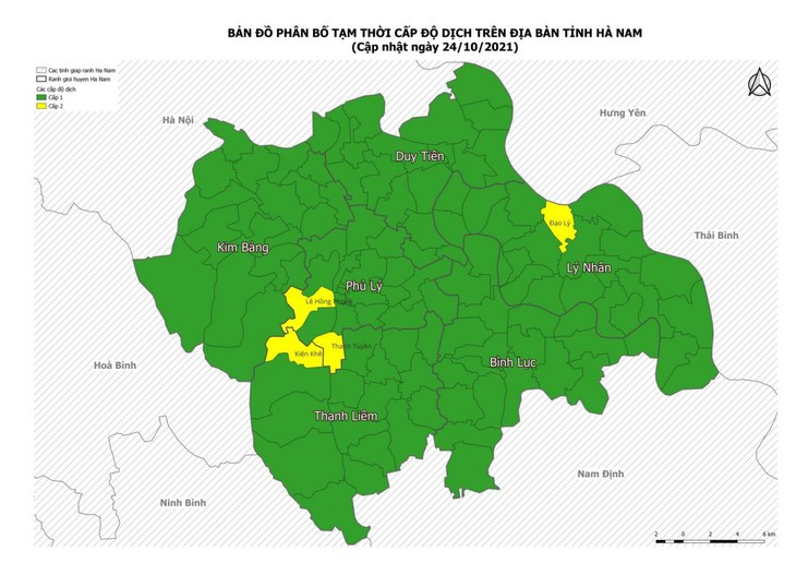 Chùm COVID-19 cơ bản được khống chế, Hà Nam điều chỉnh phân loại cấp độ dịch - Ảnh 2.
