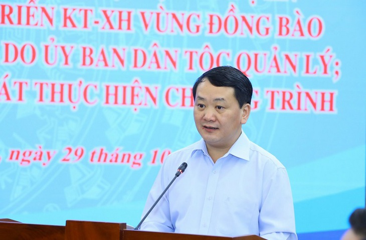 Khẩn trương hoàn thiện hướng dẫn thực hiện các dự án Chương trình MTQG phát triển vùng dân tộc thiểu số và miền núi - Ảnh 2. Khẩn trương hoàn thiện hướng dẫn thực hiện các dự án Chương trình MTQG phát triển vùng dân tộc thiểu số và miền núi - Ảnh 2.