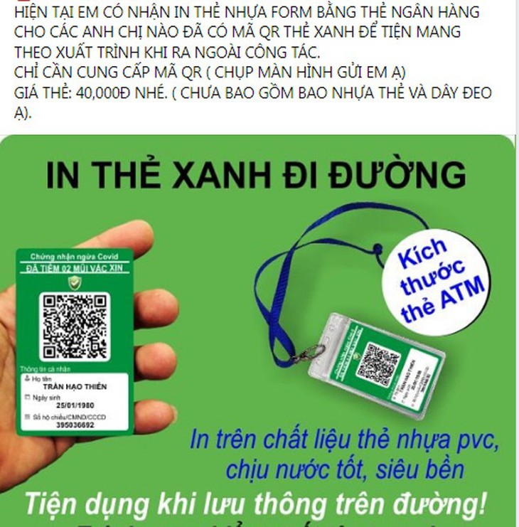 'Bắt trend' in mã QR chứng nhận tiêm vaccine lên áo phông, ốp điện thoại - coi chừng mất thông tin cá nhân - Ảnh 8.