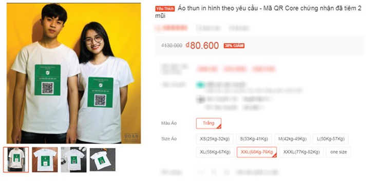 'Bắt trend' in mã QR chứng nhận tiêm vaccine lên áo phông, ốp điện thoại - coi chừng mất thông tin cá nhân - Ảnh 5.