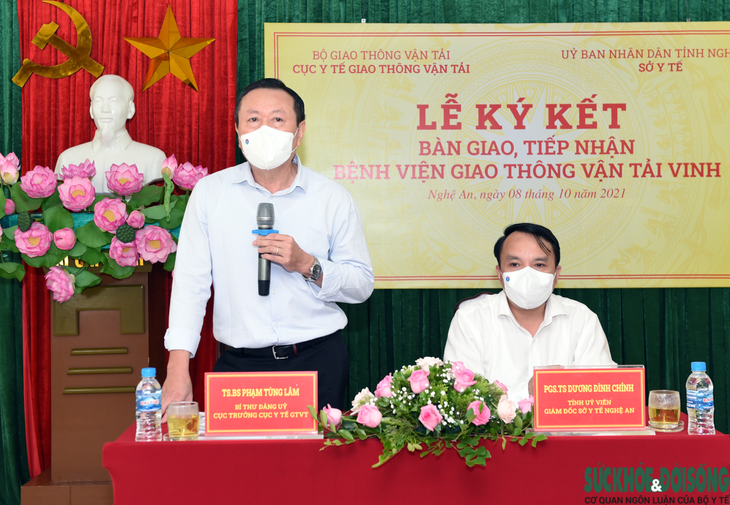 Bệnh viện Giao thông vận tải Vinh trở thành cơ sở 2 của Bệnh viện ĐK TP Vinh - Ảnh 1.
