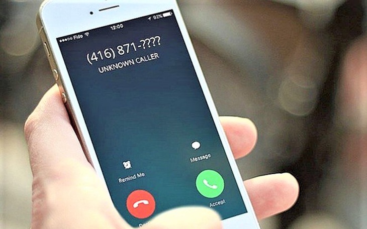 Cảnh báo cuộc gọi lừa đảo từ số điện thoại lạ