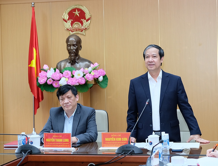 Bộ Y tế phối hợp với Bộ GD&ĐT triển khai thực hiện Nghị quyết 128 trong các cơ sở giáo dục - Ảnh 4.