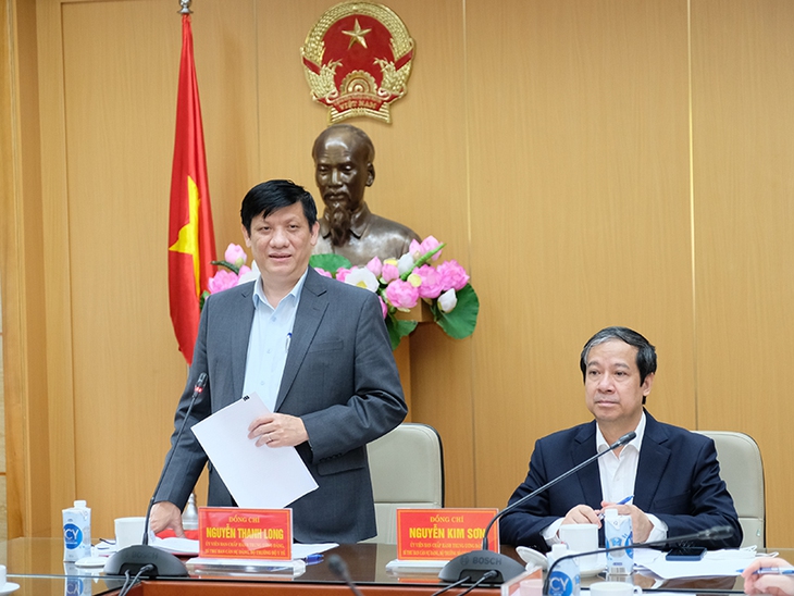 Bộ Y tế phối hợp với Bộ GD&ĐT triển khai thực hiện Nghị quyết 128 trong các cơ sở giáo dục - Ảnh 2.