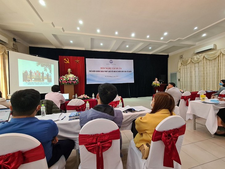 Tập huấn, phổ biến chính sách pháp luật về bảo vệ biên giới Tổ quốc năm 2021 khu vực phía Bắc - Ảnh 1.
