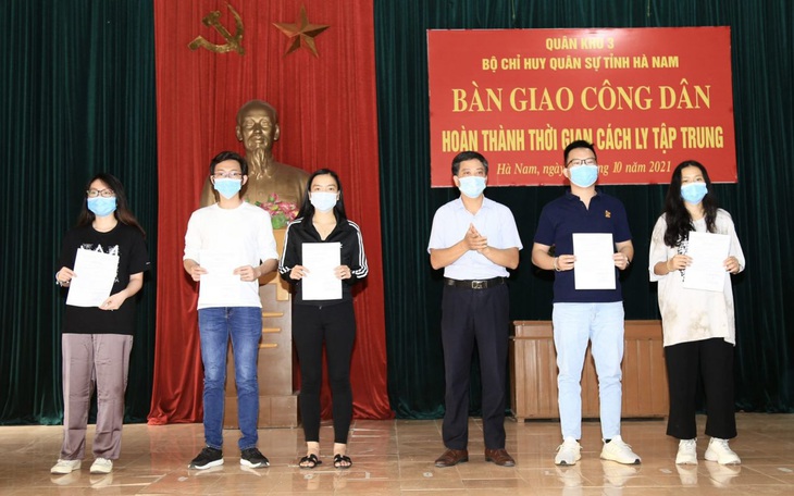 Hà Nam còn 1.310 trường hợp F1 đang cách ly y tế