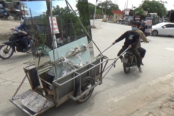 Hà Nội – Xe lôi, xe kéo lại “tung hoành” cuối năm - Ảnh 6.