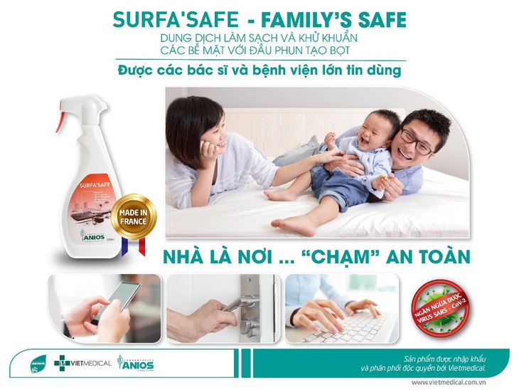 Vệ sinh khử khuẩn phòng tránh lây nhiễm SARS–CoV-2, khi nhà là nơi… "chạm" an toàn - Ảnh 2. Vệ sinh khử khuẩn phòng tránh lây nhiễm SARS–CoV-2, khi nhà là nơi… "chạm" an toàn - Ảnh 2.