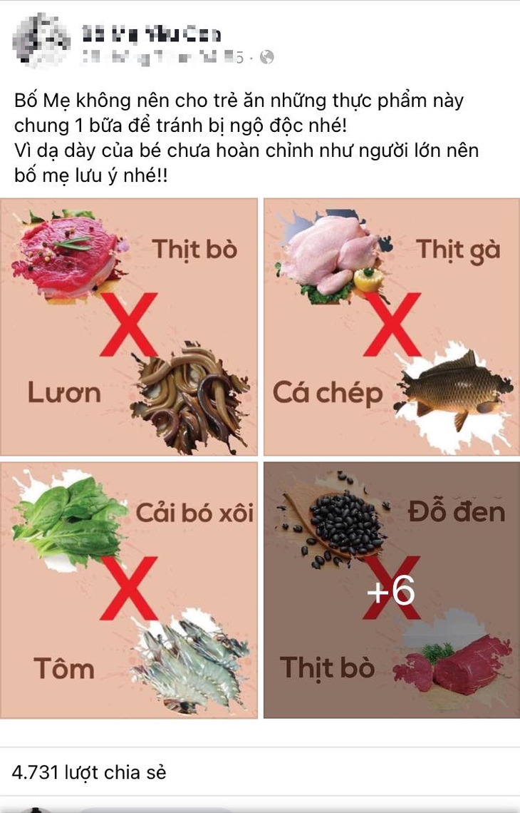 Sự thực về các thực phẩm 'kỵ' nhau được chia sẻ trên mạng, các chuyên gia dinh dưỡng nói gì? - Ảnh 2.