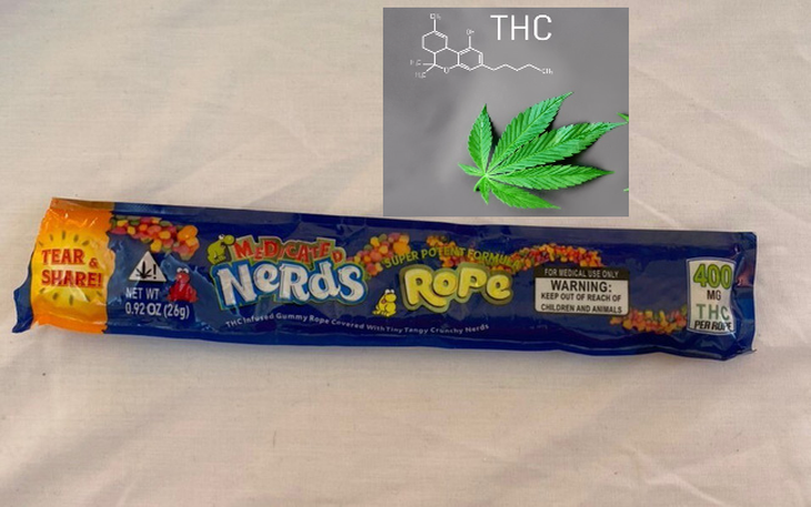 Bác sĩ chống độc cảnh báo về chất gây nghiện THC có trong loại kẹo khiến nhiều học sinh phải cấp cứu - Ảnh 1. Bác sĩ chống độc cảnh báo về chất gây nghiện THC có trong loại kẹo khiến nhiều học sinh phải cấp cứu - Ảnh 1.