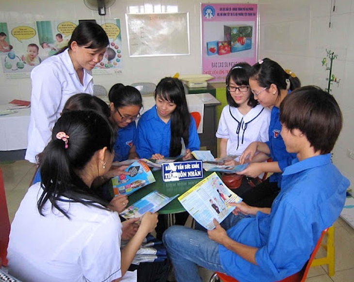 Lấp đầy lỗ hổng về kiến thức chăm sóc sức khoẻ sinh sản vị thành niên, thanh niên - Ảnh 2. Lấp đầy lỗ hổng về kiến thức chăm sóc sức khoẻ sinh sản vị thành niên, thanh niên - Ảnh 2.