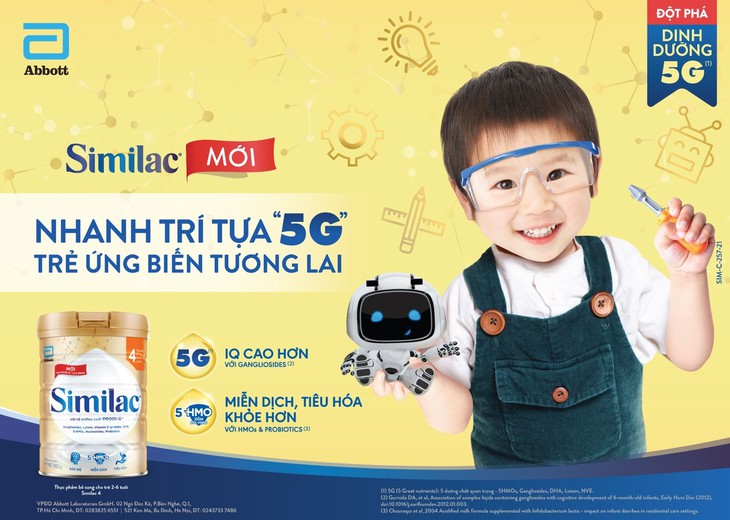 Dinh dưỡng 5G: Bước tiến mới của Abbott sau thành công bổ sung HMO vào công thức - Ảnh 2. Dinh dưỡng 5G: Bước tiến mới của Abbott sau thành công bổ sung HMO vào công thức - Ảnh 2.