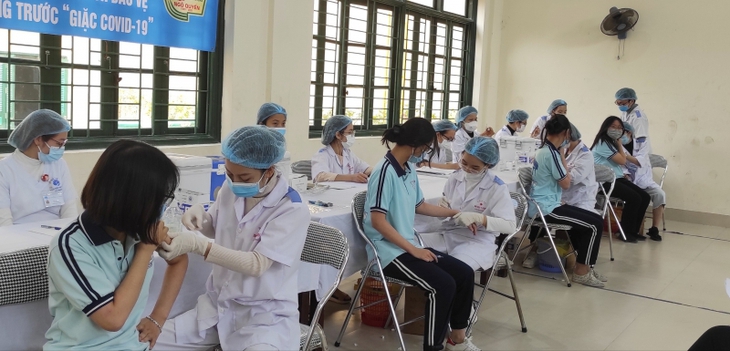 Hải Phòng triển khai tiêm vaccine cho trẻ từ 12 – 17 tuổi - Ảnh 1.
