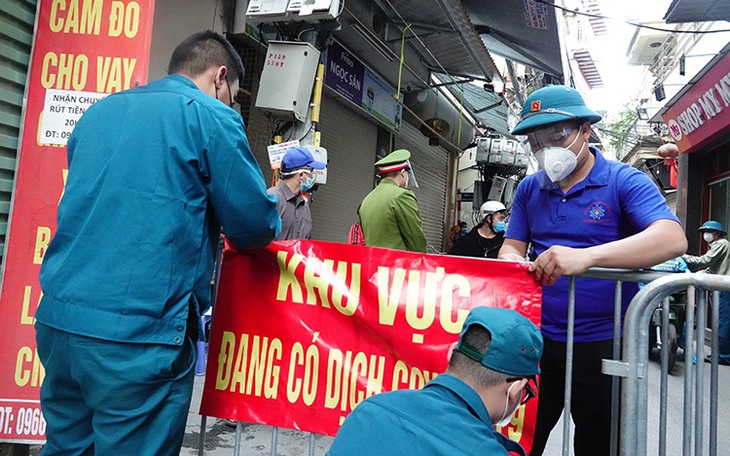 Mới: Hà Nội công bố 2 phường nguy cơ cao vì có nhiều ca cộng đồng