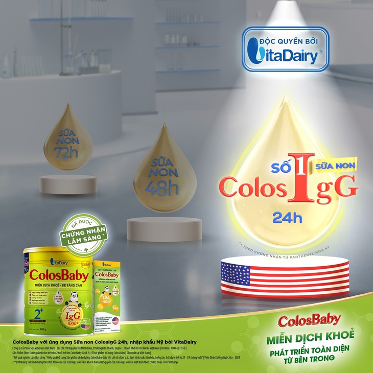 VitaDairy tiếp tục nằm trong top 3 công ty sữa bột nội địa lớn nhất Việt Nam - Ảnh 2. VitaDairy tiếp tục nằm trong top 3 công ty sữa bột nội địa lớn nhất Việt Nam - Ảnh 2.
